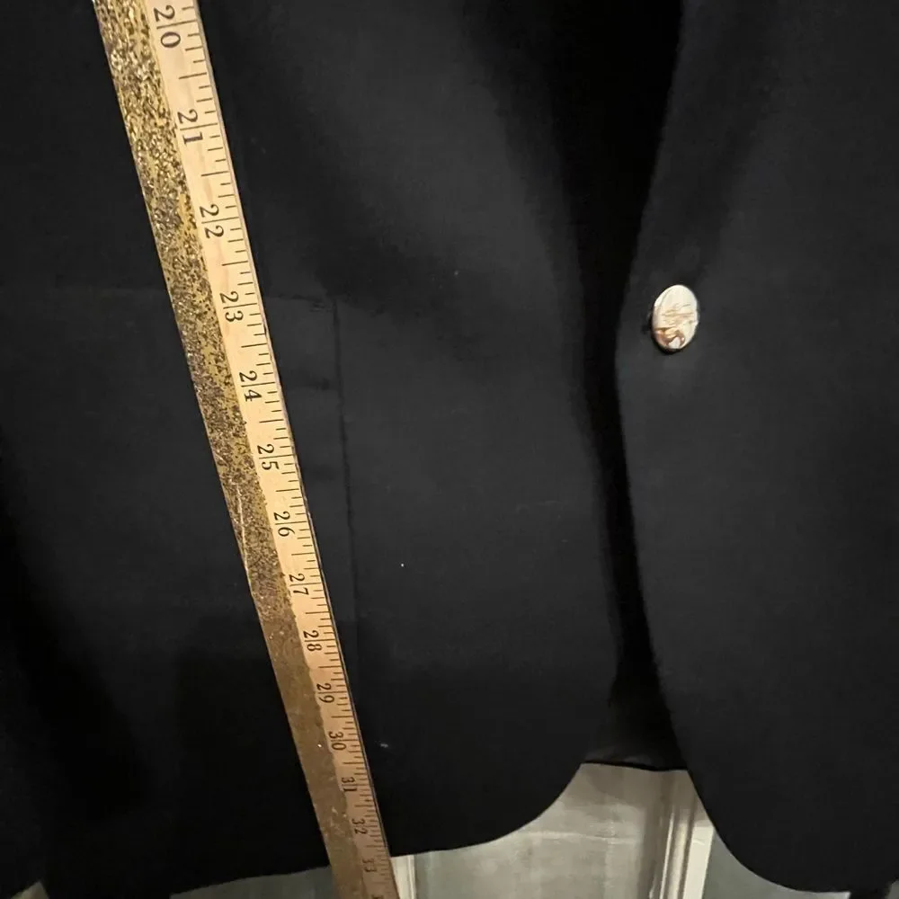 Burberry’s Dark Navy Blue Sports Jacket